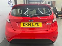 USED 2014 14 FORD FIESTA 1.2 STYLE 5d 59 BHP 55MPG, &pound;30 Tax, Low Mileage