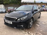USED 2019 69 PEUGEOT 308 SW 1.5 BLUEHDI S/S SW TECH EDITION 5d 129 BHP 2 KEYS+FSH+1 OWNER FROM NEW++NAVIGATION+PARKING SENSORS+CLIMATE+PANORAMIC ROOF+PRIVACY GLASS+ADAPTIVE CRUISE+PARK ASSIST+PARKING CAMERA+HALF LEATHER TRIM+BLUETOOTH+MEDIA+AUX+USB+DAB