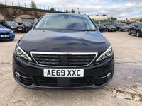 USED 2019 69 PEUGEOT 308 SW 1.5 BLUEHDI S/S SW TECH EDITION 5d 129 BHP 2 KEYS+FSH+1 OWNER FROM NEW++NAVIGATION+PARKING SENSORS+CLIMATE+PANORAMIC ROOF+PRIVACY GLASS+ADAPTIVE CRUISE+PARK ASSIST+PARKING CAMERA+HALF LEATHER TRIM+BLUETOOTH+MEDIA+AUX+USB+DAB