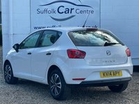 USED 2014 14 SEAT IBIZA 1.2 S A/C 5d 69 BHP www.suffolkcarcentre.co.uk - Located at Lowestoft