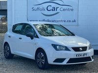 USED 2014 14 SEAT IBIZA 1.2 S A/C 5d 69 BHP www.suffolkcarcentre.co.uk - Located at Lowestoft
