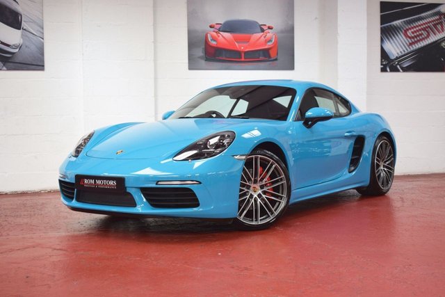 2017 17 Porsche 718 2.5 CAYMAN S PDK 2d 345 BHP