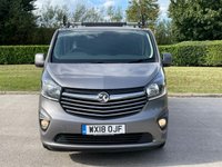 USED 2018 18 VAUXHALL VIVARO 1.6 L2H1 2900 SPORTIVE CDTI BITURBO S/S 125 BHP PRICE 14650+VAT 2930 TOTAL= &pound;17580