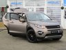 USED 2015 15 LAND ROVER DISCOVERY SPORT 2.2 SD4 HSE 5d 190 BHP Finished in KAIKOURA STONE MET with contrasting BEIGE HEATED LEATHER SEATS. This Discovery Sport is practical, incredible off road and a comfy SUV that has 7 Seats that will swallow your family and luggage. FEATURES include Pan Roof, Electric Rear Boot, Heated Front Leather Seats, Sat Nav, 19" ALLOYS, Rear View Camera, Park sensors, Tinted windows, DAB RADIO, 2 Keys and much more. Dealer serviced at 19751 miles, 34781 miles, 51096 miles, 65605 miles, 80456 miles and on arrival at 116279 miles.