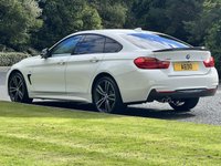 USED 2016 16 BMW 4 SERIES 3.0 435D XDRIVE M SPORT GRAN COUPE 4d 309 BHP 4WDrive Black Leather Sat Nav