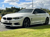 USED 2016 16 BMW 4 SERIES 3.0 435D XDRIVE M SPORT GRAN COUPE 4d 309 BHP 4WDrive Black Leather Sat Nav