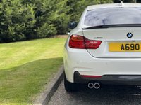 USED 2016 16 BMW 4 SERIES 3.0 435D XDRIVE M SPORT GRAN COUPE 4d 309 BHP 4WDrive Black Leather Sat Nav