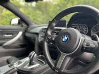 USED 2016 16 BMW 4 SERIES 3.0 435D XDRIVE M SPORT GRAN COUPE 4d 309 BHP 4WDrive Black Leather Sat Nav