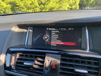 USED 2016 16 BMW X3 2.0 XDRIVE20D M SPORT 5d 188 BHP 4WDrive Black Leather Sat Nav