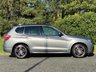 USED 2016 16 BMW X3 2.0 XDRIVE20D M SPORT 5d 188 BHP 4WDrive Black Leather Sat Nav
