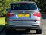 USED 2016 16 BMW X3 2.0 XDRIVE20D M SPORT 5d 188 BHP 4WDrive Black Leather Sat Nav