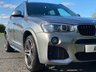 USED 2016 16 BMW X3 2.0 XDRIVE20D M SPORT 5d 188 BHP 4WDrive Black Leather Sat Nav
