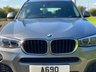 USED 2016 16 BMW X3 2.0 XDRIVE20D M SPORT 5d 188 BHP 4WDrive Black Leather Sat Nav