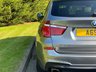 USED 2016 16 BMW X3 2.0 XDRIVE20D M SPORT 5d 188 BHP 4WDrive Black Leather Sat Nav