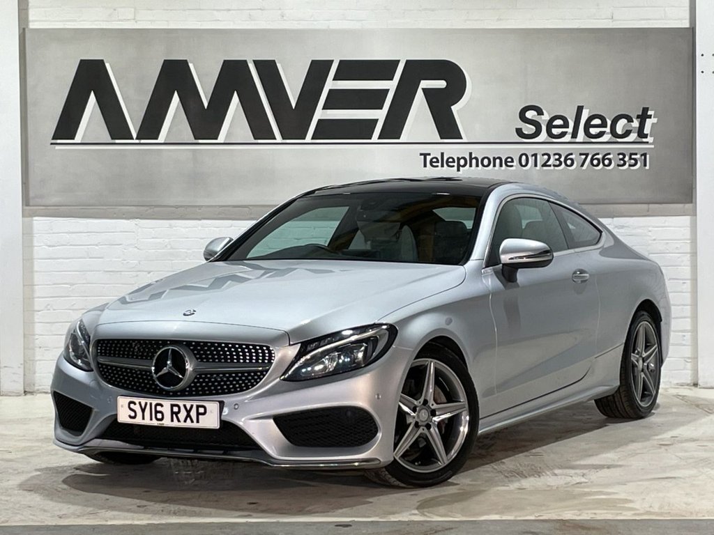USED 2016 16 MERCEDES-BENZ C-CLASS 2.1 C 220 D AMG LINE PREMIUM 2d 168 BHP 