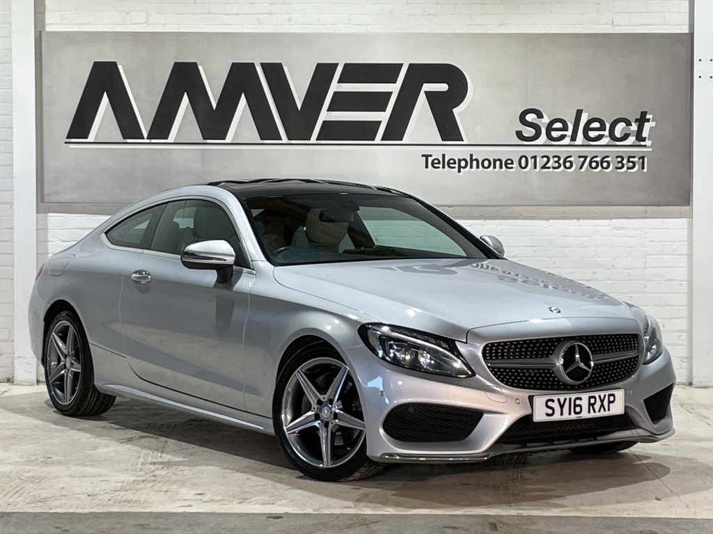 USED 2016 16 MERCEDES-BENZ C-CLASS 2.1 C 220 D AMG LINE PREMIUM 2d 168 BHP 