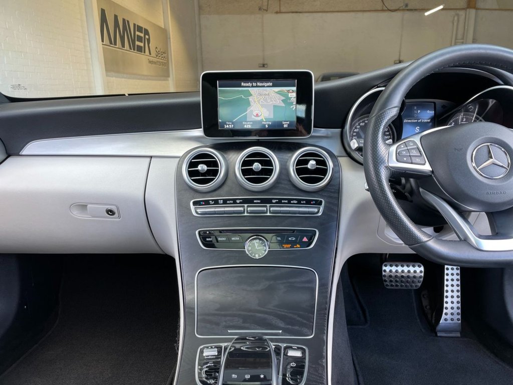 USED 2016 16 MERCEDES-BENZ C-CLASS 2.1 C 220 D AMG LINE PREMIUM 2d 168 BHP 