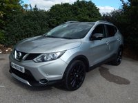 USED 2014 14 NISSAN QASHQAI 1.6 DCI TEKNA 5d 128 BHP LADY OWNED-19in GLOSS BLACK ALLOYS