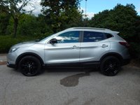 USED 2014 14 NISSAN QASHQAI 1.6 DCI TEKNA 5d 128 BHP LADY OWNED-19in GLOSS BLACK ALLOYS