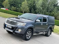USED 2012 12 TOYOTA HI-LUX 3.0 INVINCIBLE 4X4 D-4D DCB 169 BHP NO VAT** SAT NAV ** T BELT CHANGED