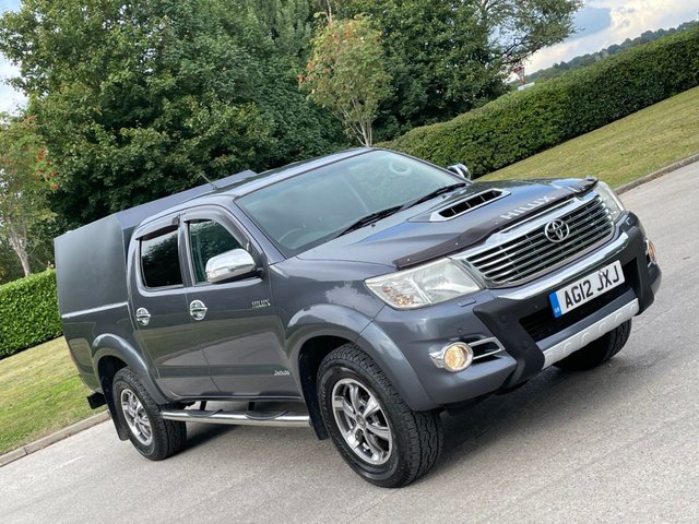 2012 12 Toyota HI-Lux 3.0 INVINCIBLE 4X4 D-4D DCB 169 BHP