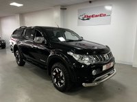 USED 2015 65 MITSUBISHI L200 2.4 DI-D 4X4 BARBARIAN DCB 178 BHP * PARK SENSORS * REV CAMERA * AIR CON * LEATHER * NAV * ALLOYS *