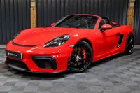 USED 2020 20 PORSCHE 718 4.0 SPYDER 2d 415 BHP PORSCHE DYNAMIC LIGHT SYSTEM PLUS (PDLS) +, BOSE, HEATED WHEEL, FPSH (DUE MARCH 2024),