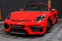 USED 2020 20 PORSCHE 718 4.0 SPYDER 2d 415 BHP PORSCHE DYNAMIC LIGHT SYSTEM PLUS (PDLS) +, BOSE, HEATED WHEEL, FPSH (DUE MARCH 2024),