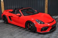 USED 2020 20 PORSCHE 718 4.0 SPYDER 2d 415 BHP PORSCHE DYNAMIC LIGHT SYSTEM PLUS (PDLS) +, BOSE, HEATED WHEEL, FPSH (DUE MARCH 2024),