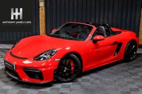 USED 2020 20 PORSCHE 718 4.0 SPYDER 2d 415 BHP PORSCHE DYNAMIC LIGHT SYSTEM PLUS (PDLS) +, BOSE, HEATED WHEEL, FPSH (DUE MARCH 2024),