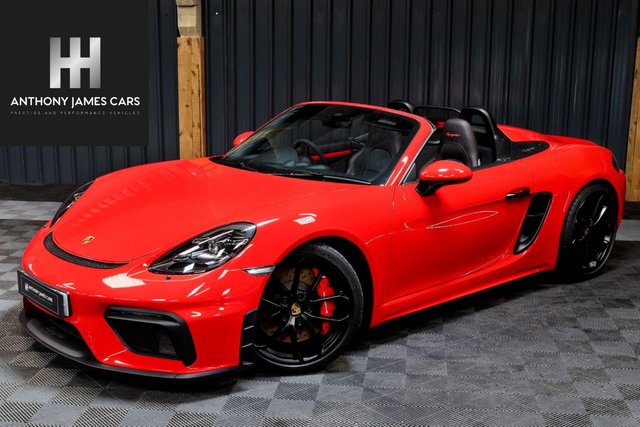 2020 20 Porsche 718 4.0 SPYDER 2d 415 BHP