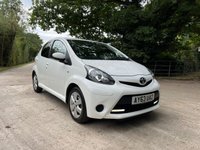 USED 2013 63 TOYOTA AYGO 1.0 VVT-I MOVE WITH STYLE 5d 68 BHP ZERO DEPOSIT FINANCE AVAILABLE
