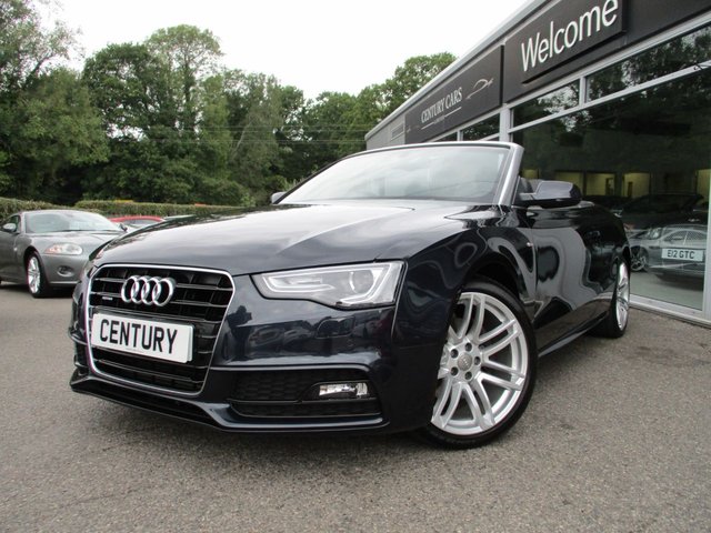 2014 64 Audi A5 Cabriolet 3.0 TDI QUATTRO S LINE SPECIAL EDITION 2d 242 BHP