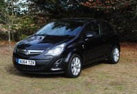 USED 2014 64 VAUXHALL CORSA 1.2 EXCITE AC 3d 83 BHP www.suffolkcarcentre.co.uk - Located at Lowestoft