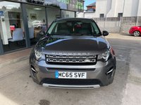 USED 2015 65 LAND ROVER DISCOVERY SPORT 2.0 TD4 HSE 5d 180 BHP FULL EBONY LEATHER WITH HEATED SEATS, BLUETOOTH, 1 OWNER WITH FULL LR, SERVICE HISTORY, SATELLITE  NAVIGATION, 2 KEYS