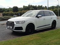 USED 2016 16 AUDI Q7 3.0 TDI QUATTRO S LINE 5d 269 BHP Quattro 4WDrive Xenons Camera