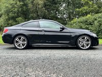 USED 2015 15 BMW 4 SERIES 3.0 435D XDRIVE M SPORT 2d 309 BHP 4WDrive Black Leather Sat Nav