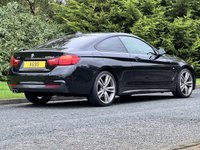 USED 2015 15 BMW 4 SERIES 3.0 435D XDRIVE M SPORT 2d 309 BHP 4WDrive Black Leather Sat Nav