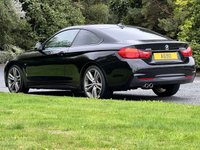 USED 2015 15 BMW 4 SERIES 3.0 435D XDRIVE M SPORT 2d 309 BHP 4WDrive Black Leather Sat Nav