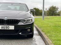 USED 2015 15 BMW 4 SERIES 3.0 435D XDRIVE M SPORT 2d 309 BHP 4WDrive Black Leather Sat Nav