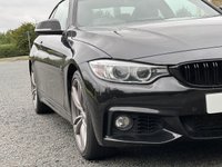 USED 2015 15 BMW 4 SERIES 3.0 435D XDRIVE M SPORT 2d 309 BHP 4WDrive Black Leather Sat Nav