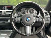 USED 2015 15 BMW 4 SERIES 3.0 435D XDRIVE M SPORT 2d 309 BHP 4WDrive Black Leather Sat Nav