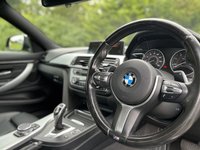 USED 2015 15 BMW 4 SERIES 3.0 435D XDRIVE M SPORT 2d 309 BHP 4WDrive Black Leather Sat Nav