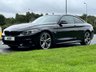 USED 2015 15 BMW 4 SERIES 3.0 435D XDRIVE M SPORT 2d 309 BHP 4WDrive Black Leather Sat Nav
