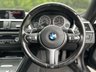 USED 2015 15 BMW 4 SERIES 3.0 435D XDRIVE M SPORT 2d 309 BHP 4WDrive Black Leather Sat Nav