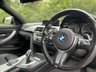 USED 2015 15 BMW 4 SERIES 3.0 435D XDRIVE M SPORT 2d 309 BHP 4WDrive Black Leather Sat Nav