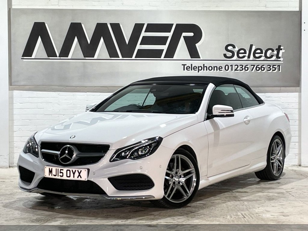 USED 2015 15 MERCEDES-BENZ E-CLASS 3.0 E350 BLUETEC AMG LINE 2d 255 BHP 