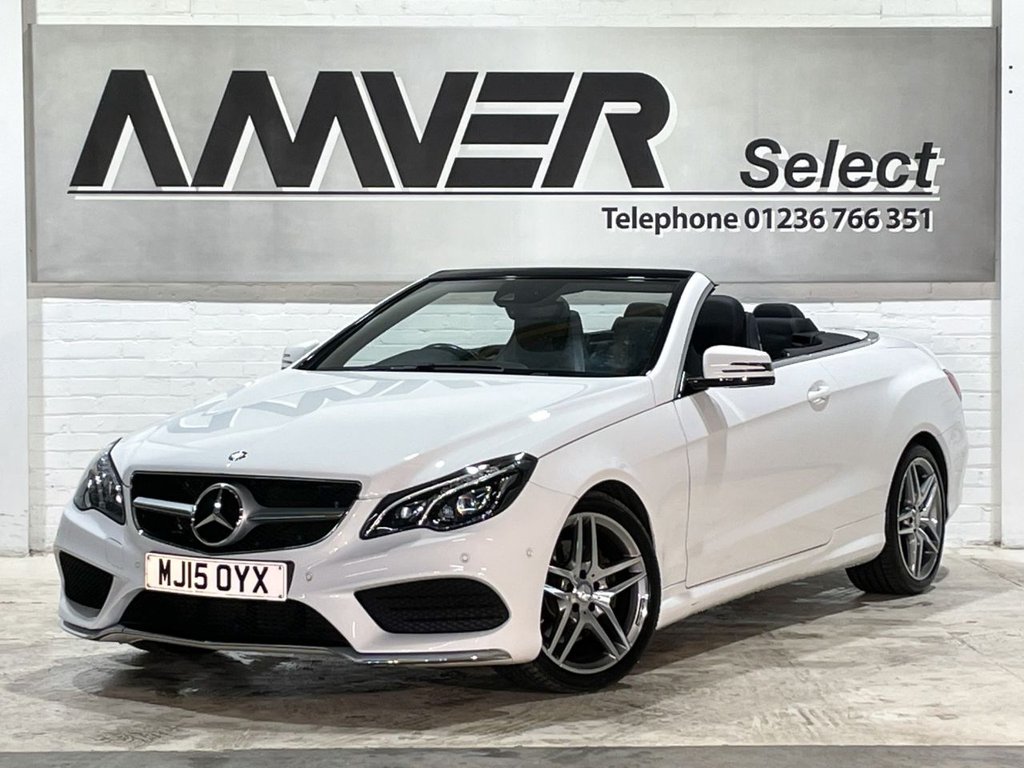 USED 2015 15 MERCEDES-BENZ E-CLASS 3.0 E350 BLUETEC AMG LINE 2d 255 BHP 