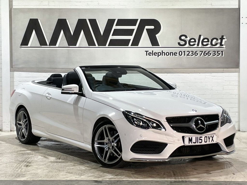 USED 2015 15 MERCEDES-BENZ E-CLASS 3.0 E350 BLUETEC AMG LINE 2d 255 BHP 