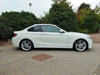 USED 2016 66 BMW 2 SERIES 1.5 218I M SPORT 2d 134 BHP SATNAV 18in ALLOYS-FULL BMW HISTORY